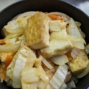 白菜と厚揚げのうま煮